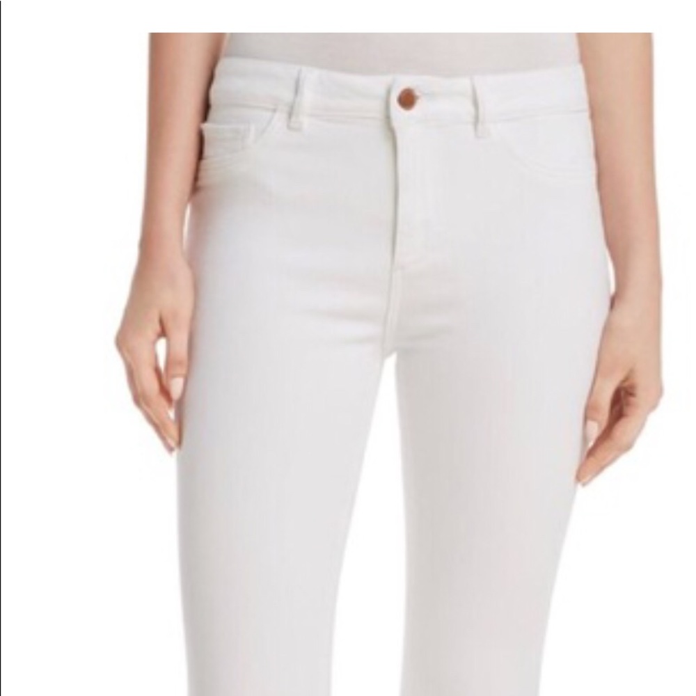 DL1961 Women Skinny Jeans White